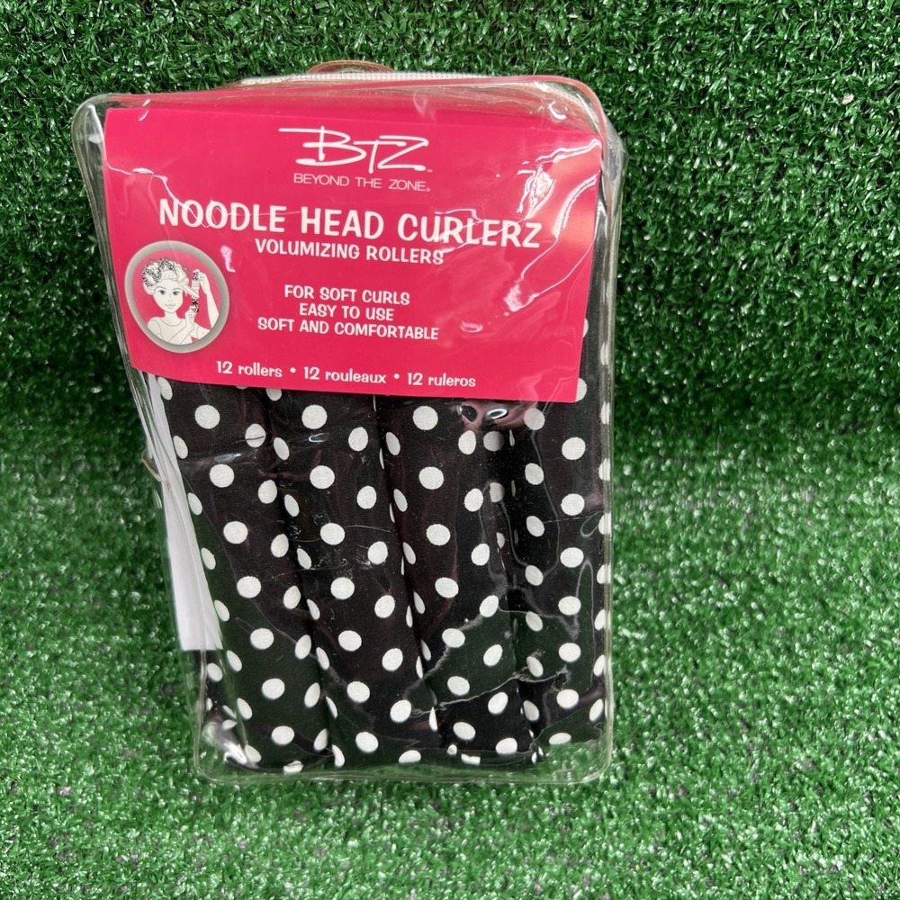 Beyond The Zone Noodle Head Volumizing Curlerz 12 Rollers For Soft Curls New